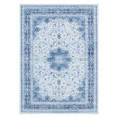 Lifestyle Floors Rania Traditional Medallion Machine Washable Rug