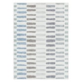 Lifestyle Floors Wright Dashes Machine Washable Rug