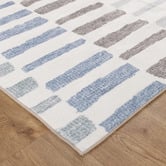 Lifestyle Floors Wright Dashes Machine Washable Rug