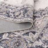 Lifestyle Floors Saira Traditional Medallion Machine Washable Rug