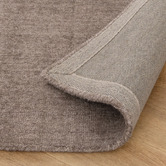 Lifestyle Floors Mocha Kavya Hand-Woven Wool-Blend Rug