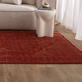 Lifestyle Floors Rust Wilma Medallion Rug