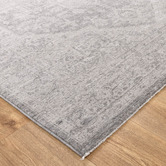 Lifestyle Floors Grey Wilma Medallion Rug