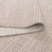 Lifestyle Floors Beige &amp; Ivory Sarai II Tasselled Rug