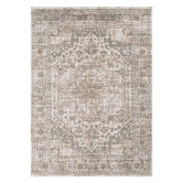 Lifestyle Floors Aliyah Distressed Medallion Rug