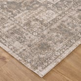 Lifestyle Floors Aliyah Distressed Medallion Rug