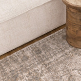 Lifestyle Floors Aliyah Distressed Medallion Rug