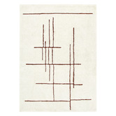 Lifestyle Floors Terracotta Nelson Machine Washable New Zealand Wool Rug
