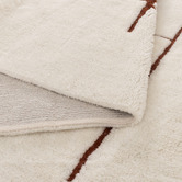 Lifestyle Floors Terracotta Nelson Machine Washable New Zealand Wool Rug