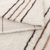 Lifestyle Floors Beige Finley Machine Washable New Zealand Wool Rug