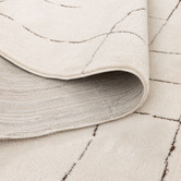 Lifestyle Floors Brown Levi Abstract Rug