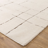 Lifestyle Floors Brown Levi Abstract Rug