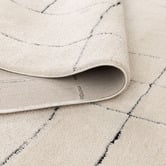 Lifestyle Floors Black Levi Abstract Rug