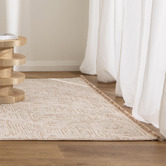 Lifestyle Floors Almond Cream Winona Textured Rug