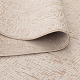 Lifestyle Floors Almond Cream Winona Textured Rug