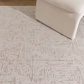 Lifestyle Floors Almond Cream Winona Textured Rug