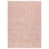 Lifestyle Floors Blush Emma Distressed Textured Rug