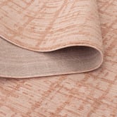 Lifestyle Floors Blush Emma Distressed Textured Rug