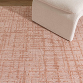 Lifestyle Floors Blush Emma Distressed Textured Rug