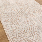 Lifestyle Floors Almond Cream Winona Textured Runner