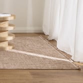 Lifestyle Floors Sandstone Sadie Distressed Textured Rug