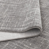 Lifestyle Floors Dark Grey Furgo Geo Lines Rug