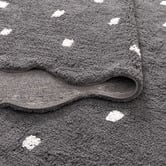 Lifestyle Floors Melissa Scalloped Machine Washable Cotton Round Rug