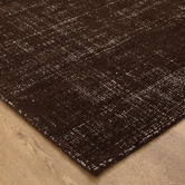 Lifestyle Floors Chocolate Brown Sienna Indoor/Outdoor Rug