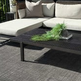 Lifestyle Floors Dark Grey Sienna Indoor/Outdoor Rug
