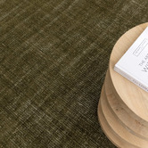 Lifestyle Floors Olive Green Sienna Indoor/Outdoor Rug