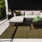 Lifestyle Floors Olive Green Sienna Indoor/Outdoor Rug