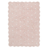 Lifestyle Floors Melissa Scalloped Machine Washable Cotton Rug