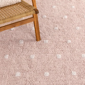 Lifestyle Floors Melissa Scalloped Machine Washable Cotton Rug