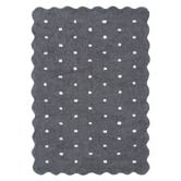 Lifestyle Floors Melissa Scalloped Machine Washable Cotton Rug