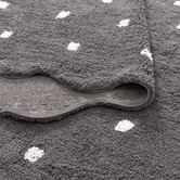 Lifestyle Floors Melissa Scalloped Machine Washable Cotton Rug