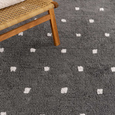 Lifestyle Floors Melissa Scalloped Machine Washable Cotton Rug