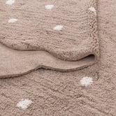 Lifestyle Floors Melissa Scalloped Machine Washable Cotton Rug