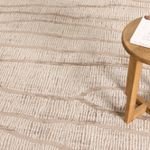 Lifestyle Floors Ivory Bedrock Abstract Rug