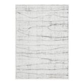 Lifestyle Floors Silver Bedrock Abstract Rug