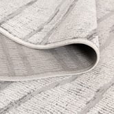 Lifestyle Floors Silver Bedrock Abstract Rug