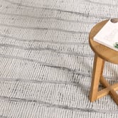 Lifestyle Floors Silver Bedrock Abstract Rug