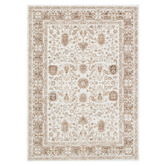 Lifestyle Floors Fawn Farah Traditional Bordered Rug