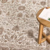 Lifestyle Floors Fawn Farah Traditional Bordered Rug