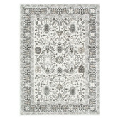 Lifestyle Floors Slate Farah Traditional Bordered Rug