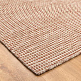 Lifestyle Floors Copper &amp; Beige Skandi Hand-Woven Wool-Blend Rug
