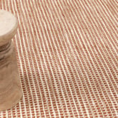 Lifestyle Floors Copper &amp; Beige Skandi Hand-Woven Wool-Blend Rug