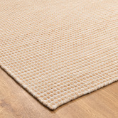 Lifestyle Floors Turmeric &amp; Beige Skandi Hand-Woven Wool-Blend Rug