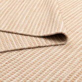 Lifestyle Floors Turmeric &amp; Beige Skandi Hand-Woven Wool-Blend Rug