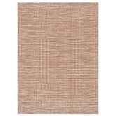 Lifestyle Floors Copper &amp; Beige Skandi Hand-Woven Wool-Blend Rug