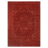 Lifestyle Floors Rust Wilma Medallion Rug
